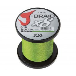 DAIWA J-BRAID X8 CHARTREUSE 3000m