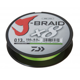 DAIWA J-BRAID X8 CHARTREUSE 300m