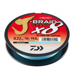 DAIWA J-BRAID X GRAND X8 MODRÁ 2700m