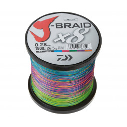 DAIWA J-BRAID X8 MULTI-COLOR 1500m