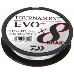 DAIWA TOURNAMENT X8 BRAID EVO+ 2700m BÍLÁ