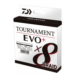 DAIWA Tournament X8 Braid Evo+ bílá pletenka