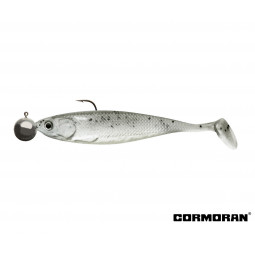 CORMORAN Action Fin Shad RTF - pearl white