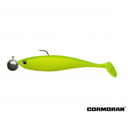 CORMORAN Action Fin Shad RTF - uv lime