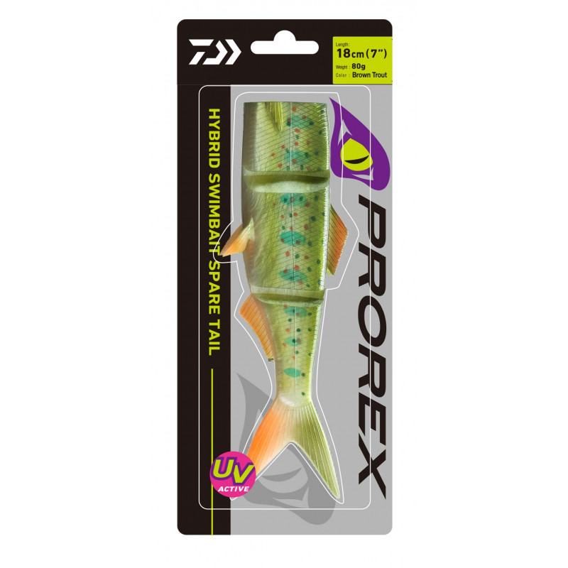 DAIWA PROREX HYBRID NÁHRADNÍ OCÁSEK SWIMBAIT