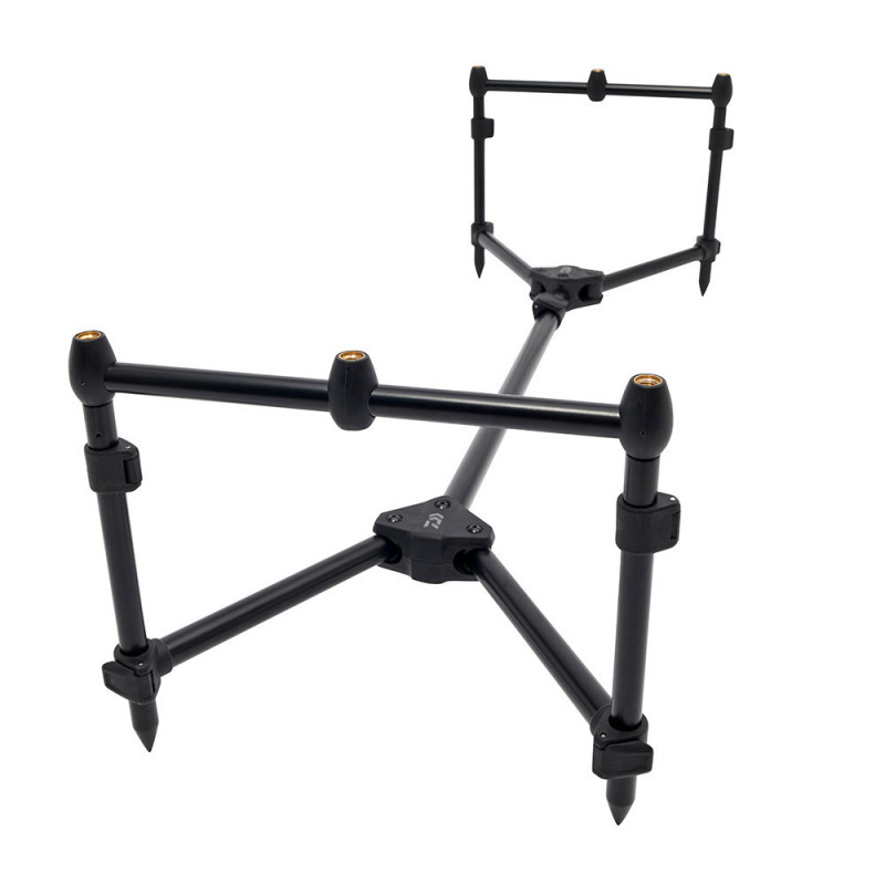 DAIWA BLACK WIDOW LOW LEVEL 3 ROD POD