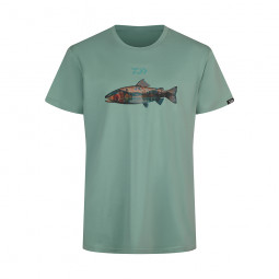 DAIWA T-Shirt Trout tričko s krátkým rukávem